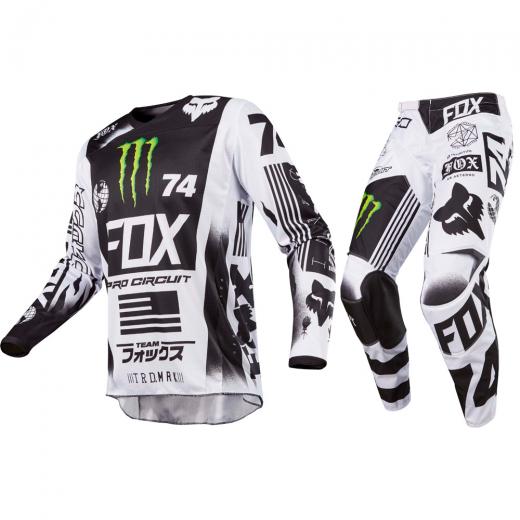 Kit Calça + Camisa Fox 180 Monster / Pro Circuit