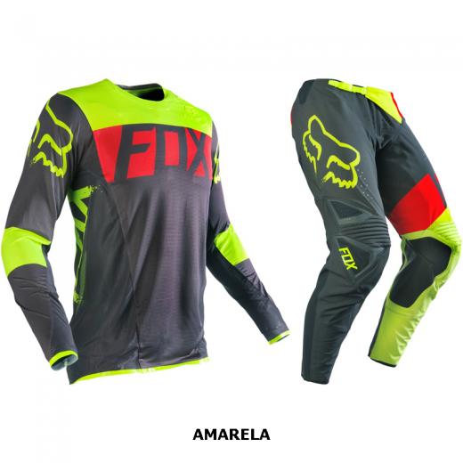 Kit Calça + Camisa Fox Flexair Libra