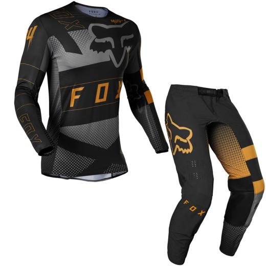 Kit Calça + Camisa Fox Flexair Riet Preto