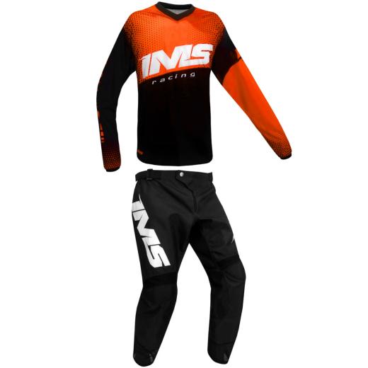 Kit Calça + Camisa IMS MX 2024 Laranja/Preto