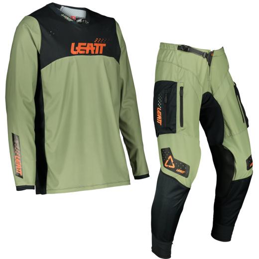 Kit Calça + Camisa Leatt 4.5 Enduro Verde