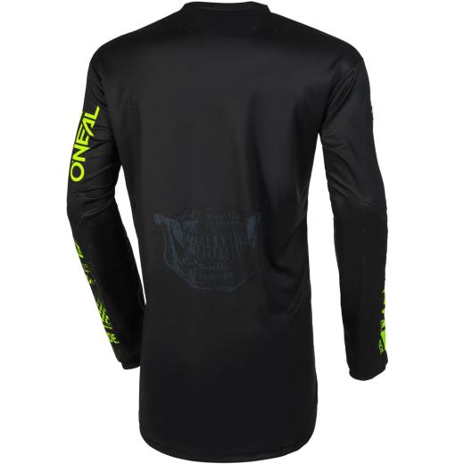 Kit Calça + Camisa Oneal Element Attack 2023 Preto/Amarelo Flúor