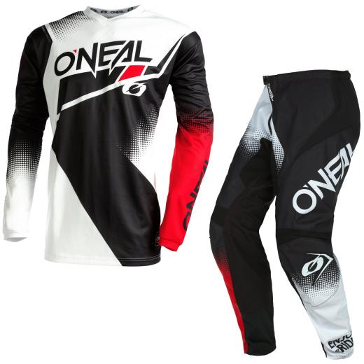 Kit Cala + Camisa Oneal Element Preto/Branco 2022