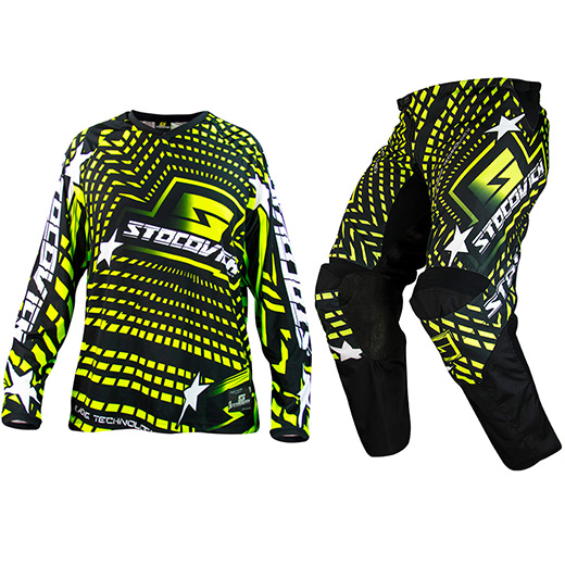 Kit Cala + Camisa Stocovich Racing Fluor