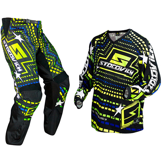 Kit Cala + Camisa Stocovich Racing Fluor BR