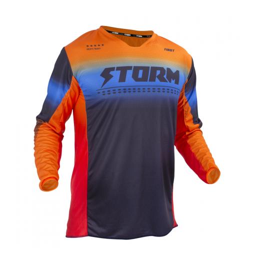 Kit Calça + Camisa Storm First Line Mixed Laranja