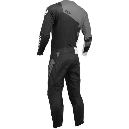 Kit Calça + Camisa Thor Sector Checker Preto/Cinza