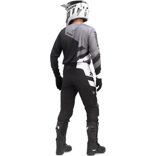 Kit Calça + Camisa Thor Sector Checker Preto/Cinza