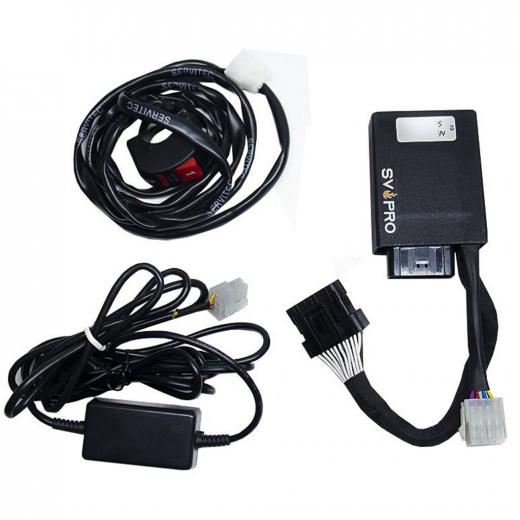 Kit Completo Módulo Servitec SVPRO CRF 250F 2019/2024 Bluetooth