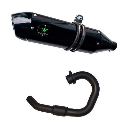 Kit Curva e Ponteira Wacs Kronnos XR 250 Tornado