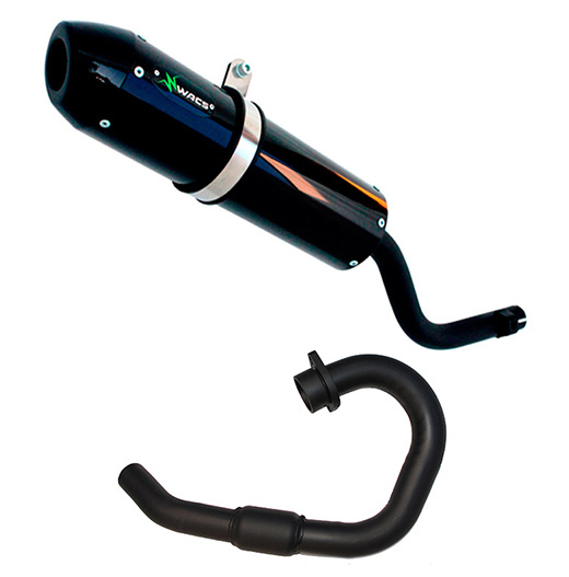 Kit Curva e Ponteira Wacs Tyranno XR 250 Tornado