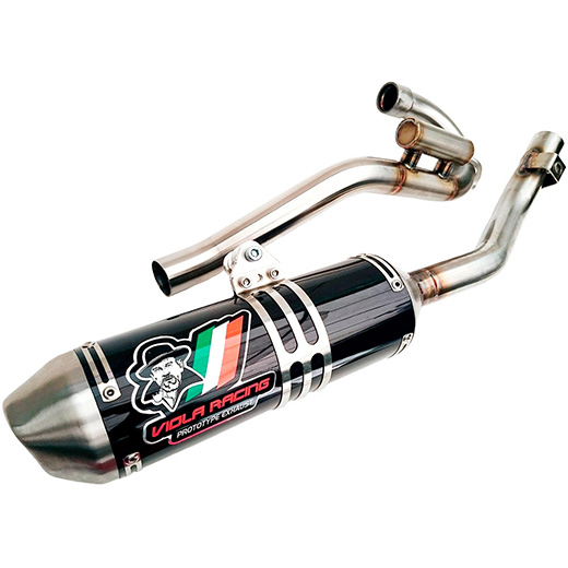 Ponteira + Curva Viola Racing CRF 230