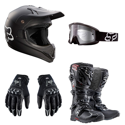 Kit Equipamento Motocross Fox Racer