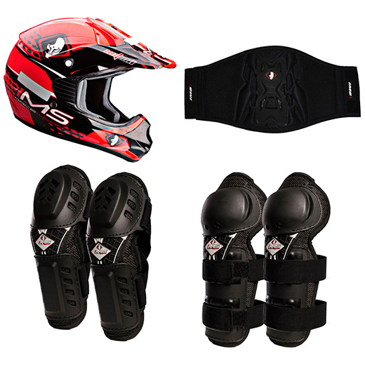 Kit Equipamento Motocross Infantil IMS