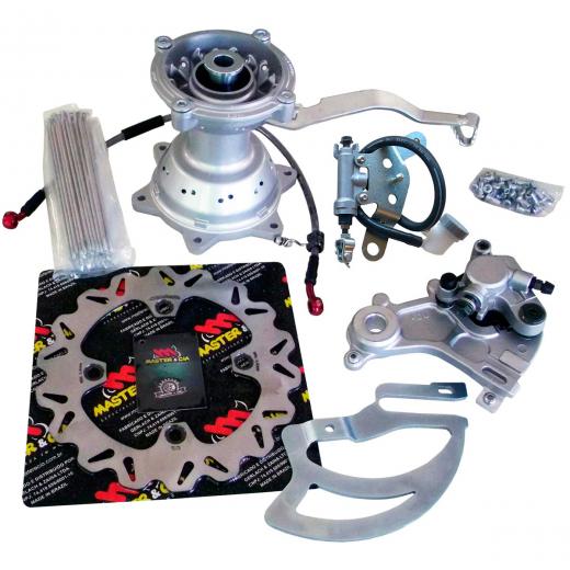 Kit Freio Traseiro Master CRF 230 com Disco Wave