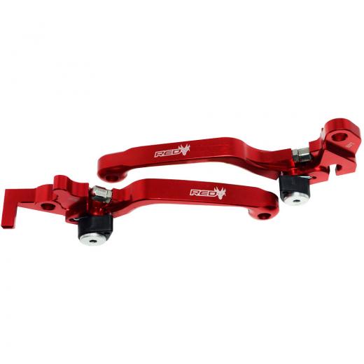 Kit Manete Retrátil CRF 230/CRF 250F Red Dragon Par