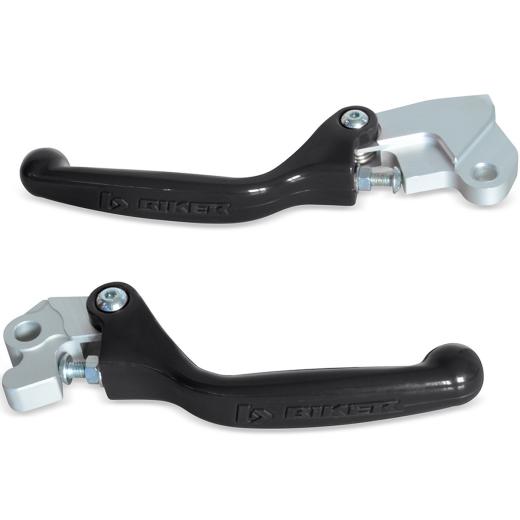 Kit Manetes Retráteis Biker GP-6 CRF 230 / CRF 250F Preto