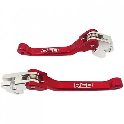 Kit de Manetes Retráteis Xtreme Red Dragon Honda XR250 Tornado