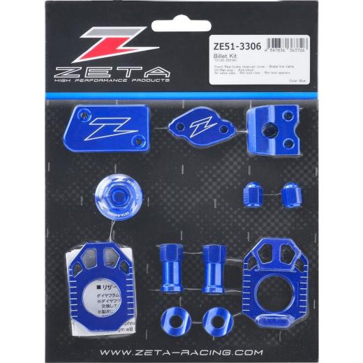 Kit Peças Anodizadas Zeta YZ 125 09/22 + YZ 250 09/22 - Usinado