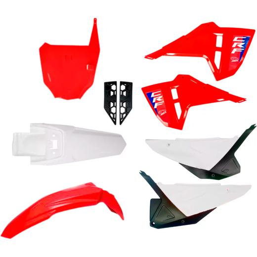Kit Plástico AMX CRF 250F F25 C/ Number 2019/2025