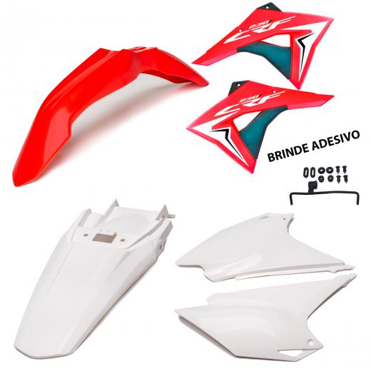 Kit Plstico CRF 230 AMX + Aletas Biker
