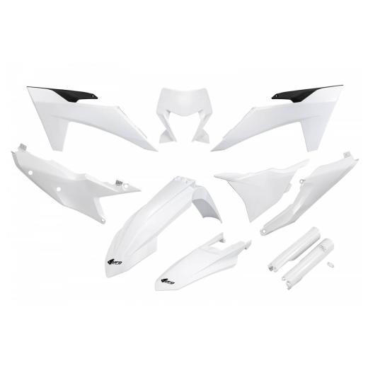 Kit Plástico UFO KTM EXC/EXC-F 24/25 c/ Protetor de Bengala