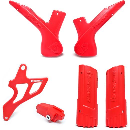 Kit Protetor Biker CRF 230 Quadro/Eixo/Bengala/Pinhão