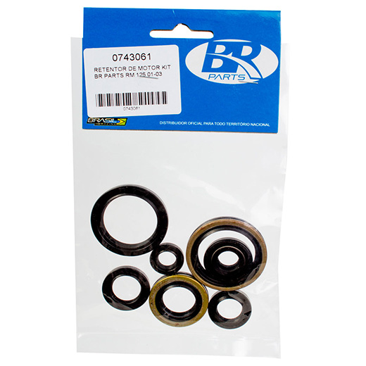 Kit Retentor de Motor BR Parts RM 125 01/03