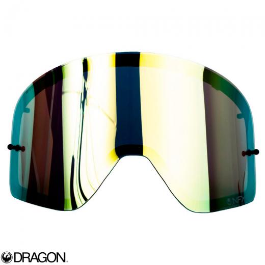 Lente culos Dragon NFXs Dourada Espelhada