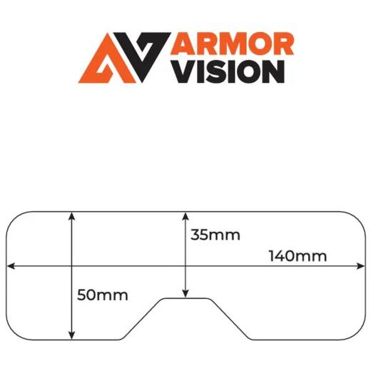 Lente Repelente Armor Vision Smartfilm 3 Unidades
