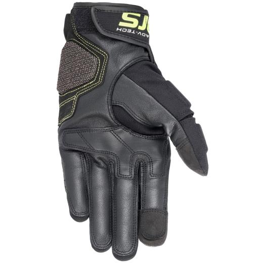 Luva Alpinestars Halo Preto/Amarelo Flúor