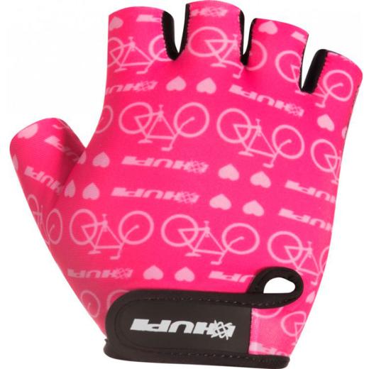 Luva Feminina Hupi Eco Love Bike Rosa