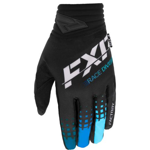 Luva FXR Prime Preto/Azul