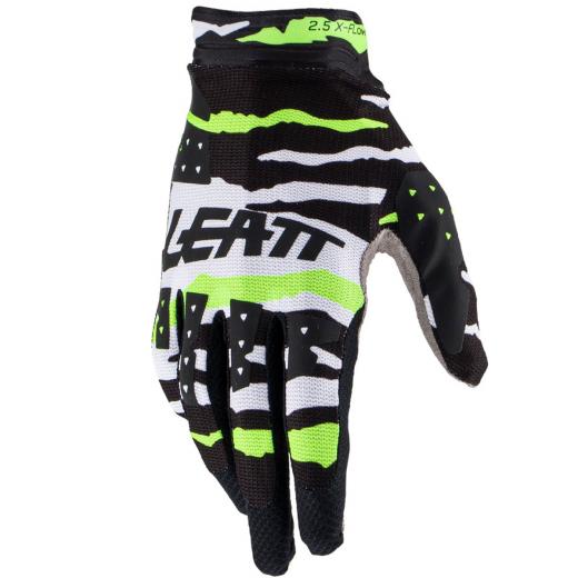 Luva Leatt Ventilada 2.5 X-Flow Preto/Verde