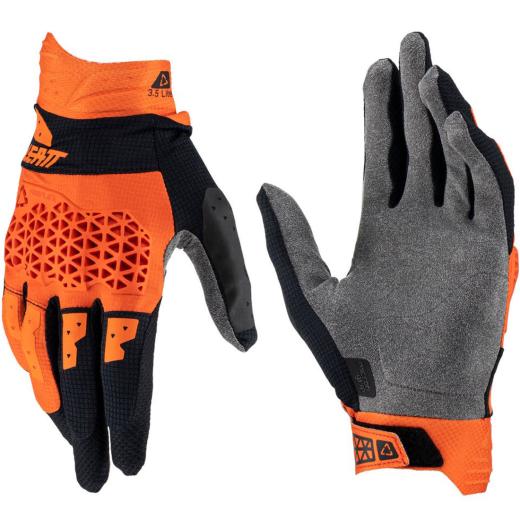 Luva Leatt 3.5 Lite Laranja/Preto 2025