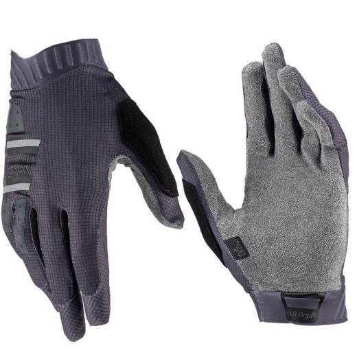 Luva Leatt MTB 1.0 Gripr Cinza