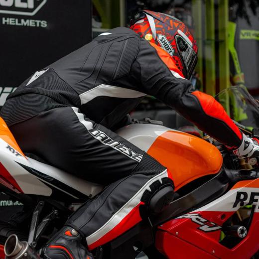 Macacão Dainese Div Avro 4 Leather