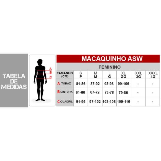 Macaquinho Asw Classic Feminino