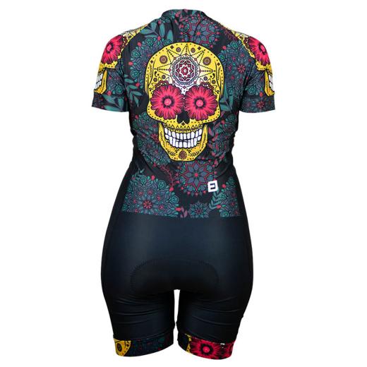 Macaquinho Feminino Furbo Skull Black