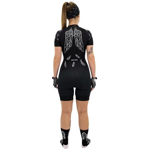 Macaquinho Feminino Hupi Asas Preto