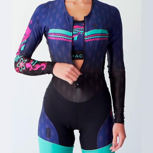 Macaquinho Feminino Manga Longa com Top Ultracore Kali