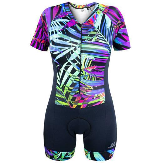 Macaquinho Feminino Marcio May Funny Water Color Leaves