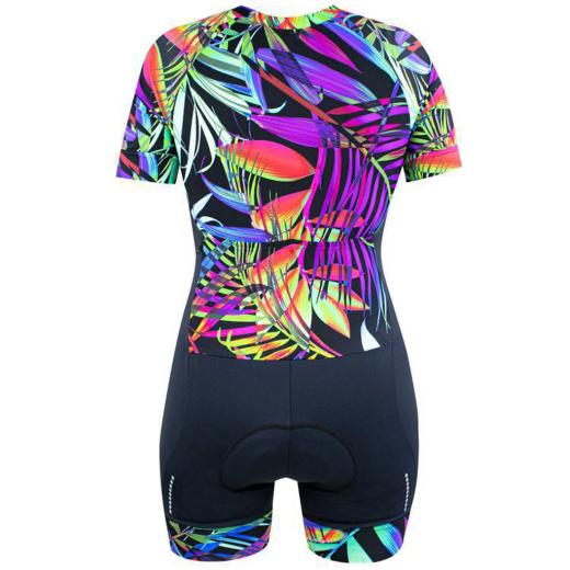 Macaquinho Feminino Marcio May Funny Water Color Leaves