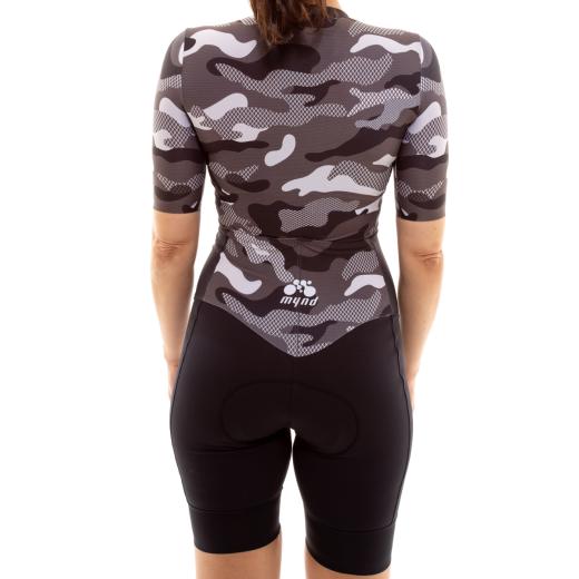 Macaquinho Feminino Mynd Basic Cinza