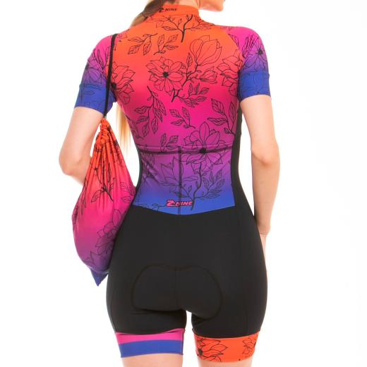 Macaquinho Feminino Z-Nine Ride Rosa/Roxo