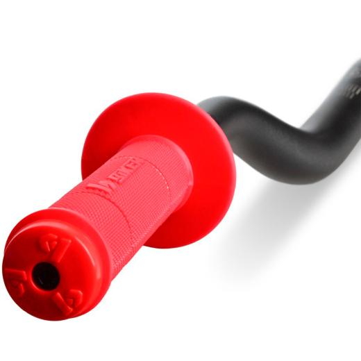 Manopla Biker Diamond Grip Vazada C/ Acabamento de Guidão