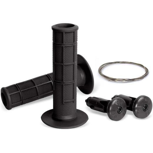 Manopla Biker Diamond Waffle Vazada C/ Acabamento de Guidão