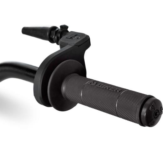 Manopla Biker Diamond Waffle Vazada C/ Acabamento de Guidão