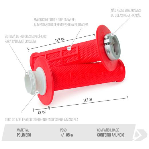 Manopla Biker Lock ON KTM/Husqvarna