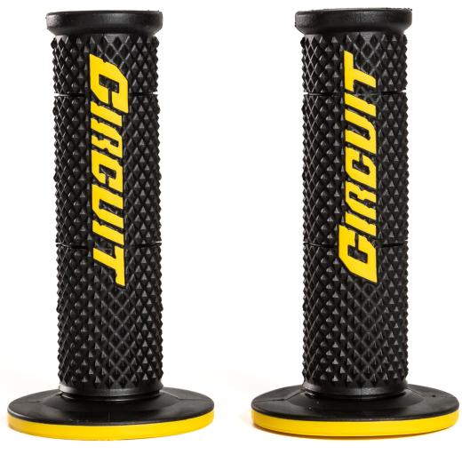 Manopla Circuit V Racing Preto/Amarelo